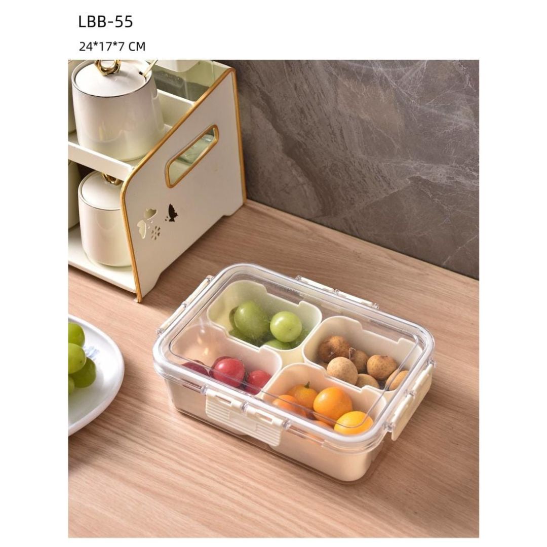 Divided Storage Boxes with Lid