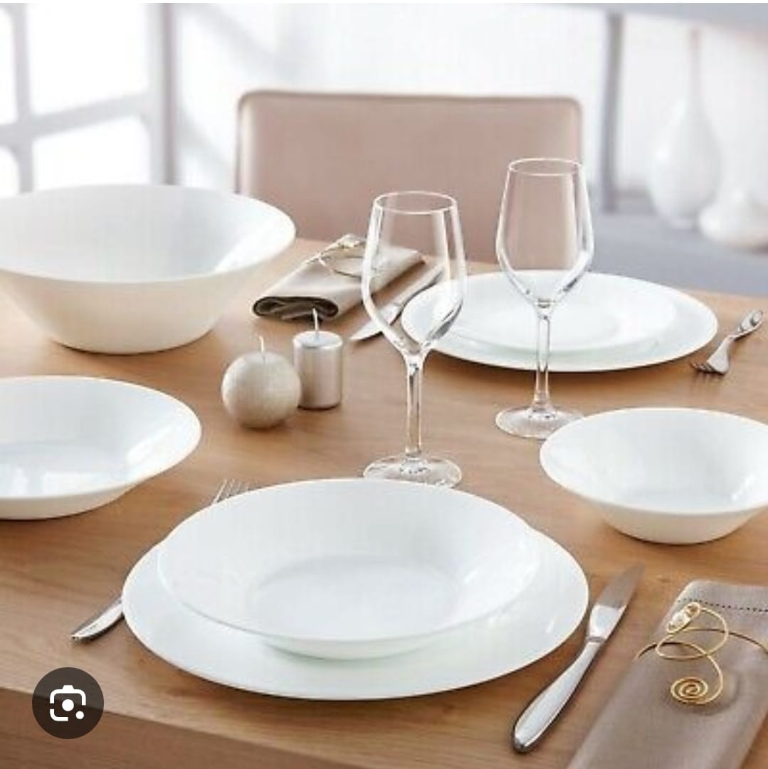 Luminarc 19pc Essence Dinner Set