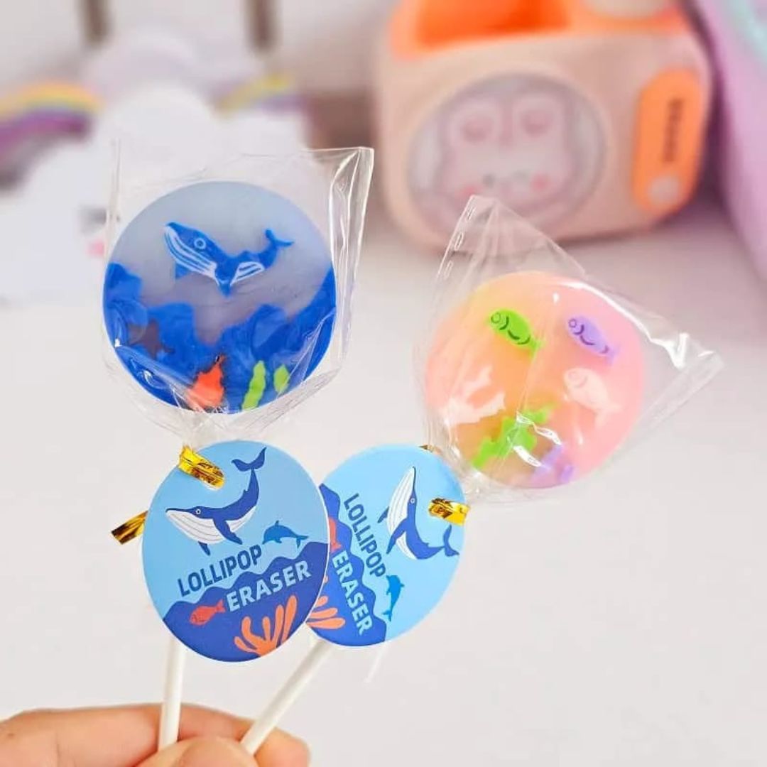 Sea Lollipop Eraser