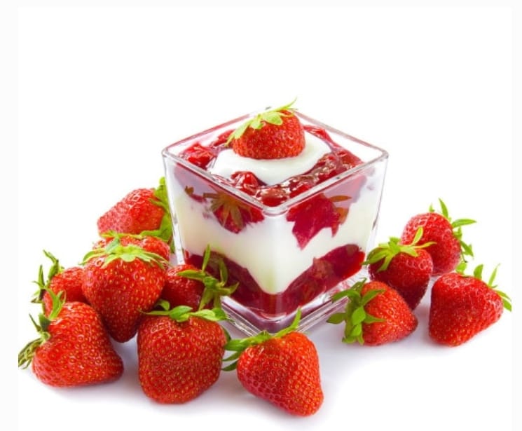 6pc Glass Square Dessert Bowl