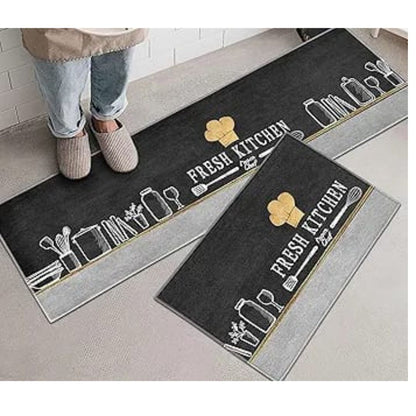 Fresh Kitchen 2pc Diatomite Mats