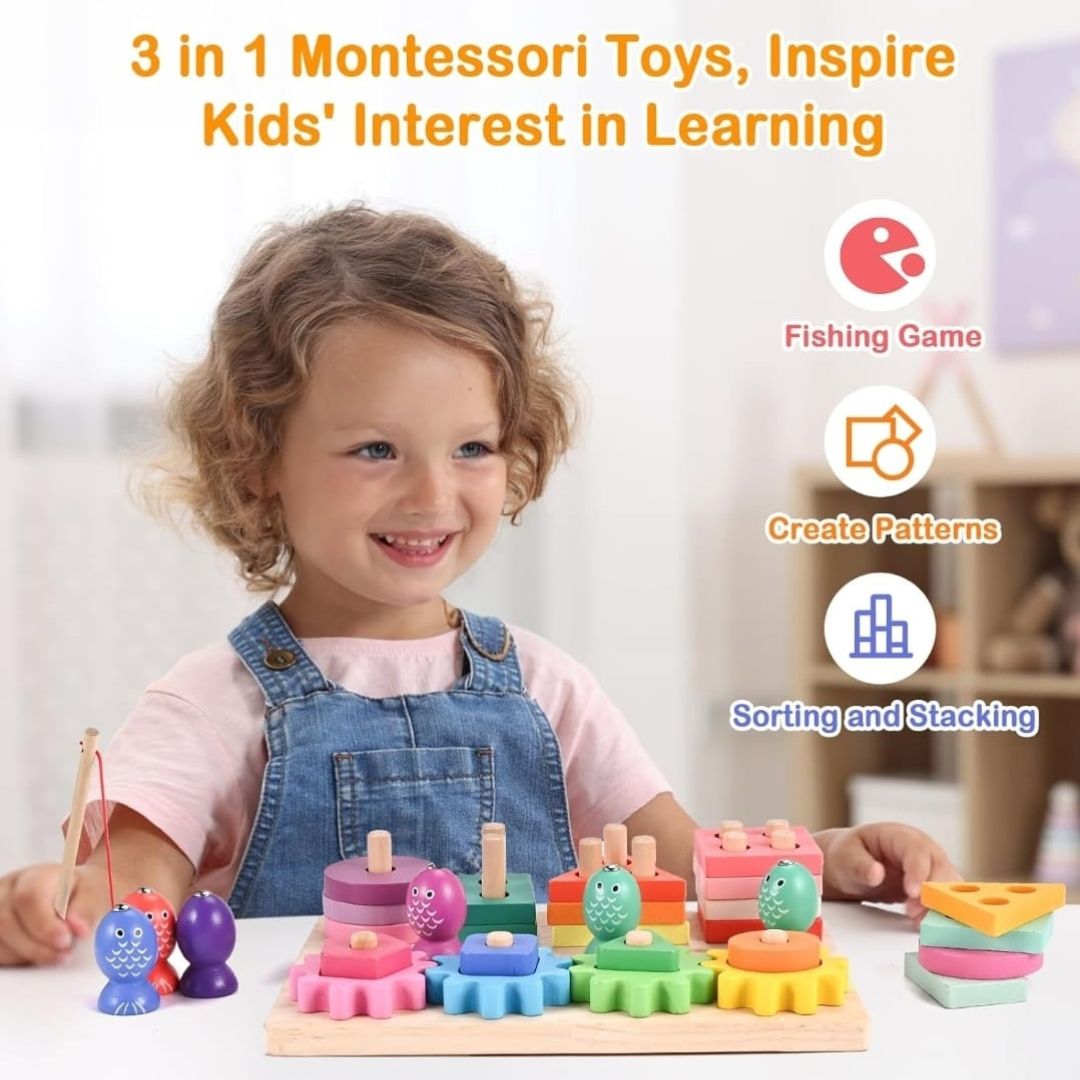 Danny Home 3 In 1 Fishing Set- Shapes