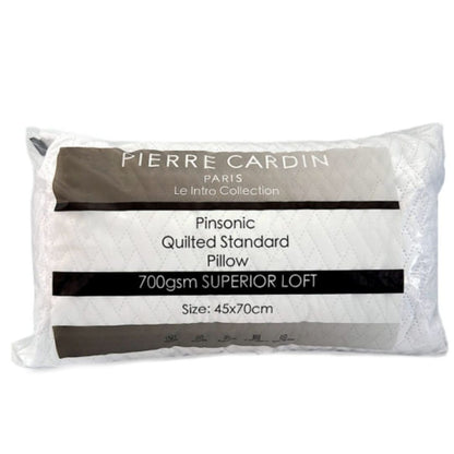 Pierre Cardin Quilted Standard Pillow 700gsm