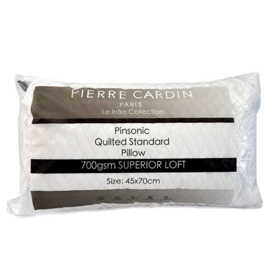Pierre Cardin Quilted Standard Pillow 700gsm
