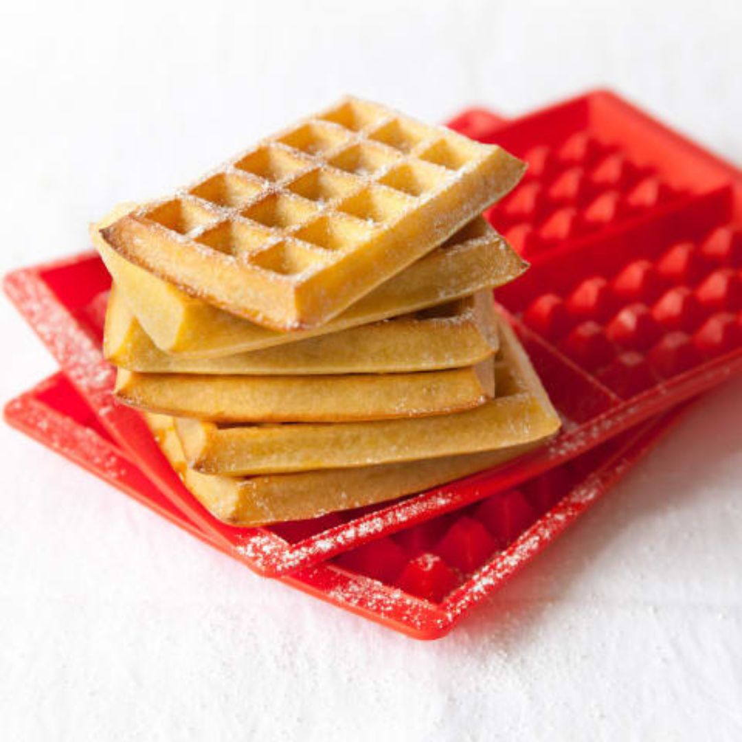 4 Slot Silicone Waffle Maker