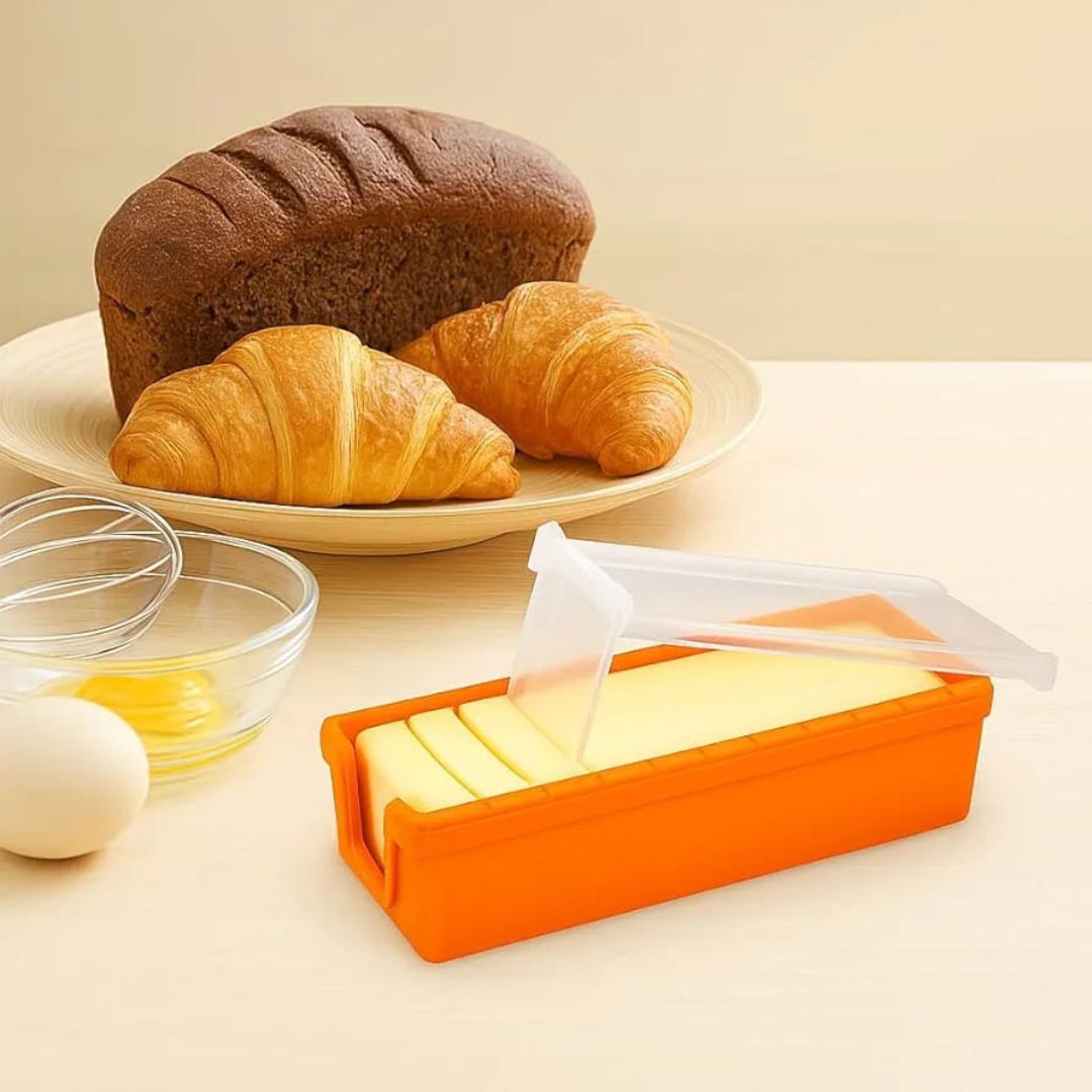 Silicone Butter Keeper With Slicer