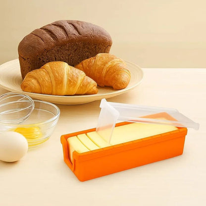 Silicone Butter Keeper With Slicer