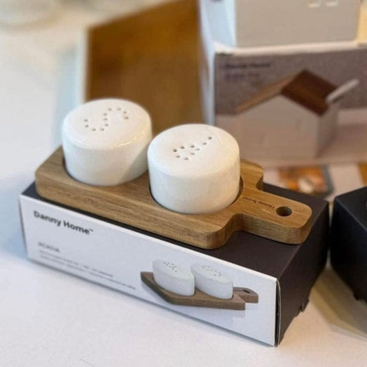 Danny Home Salt/Pepper On Acacia Board