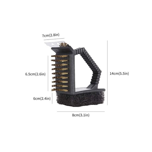 3 In 1 BBQ Grill Cleaning Brush