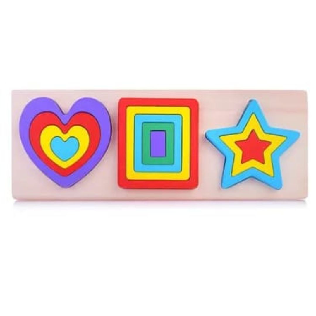 3D Shape Layer Puzzle