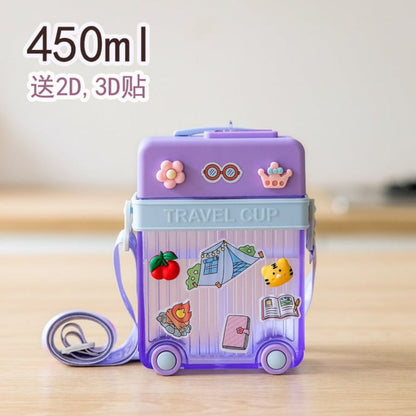 Suitcase Water Bottle 450ml