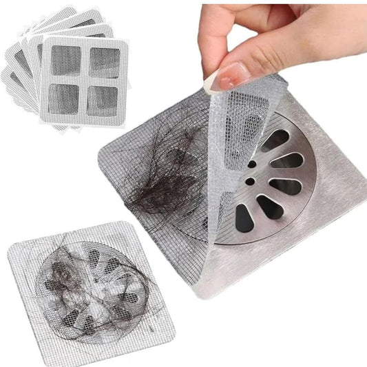 10pc Disposable Drain Hair Catcher