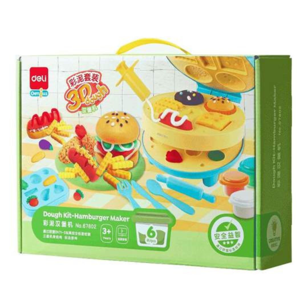 Deli 3D Dough Burger Making Kit