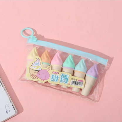 6pc Ice Cream Highlighter