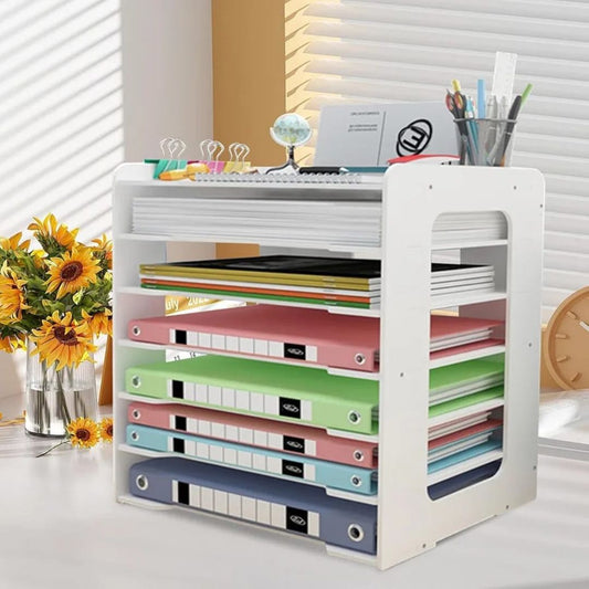 Wooden Document Organizer