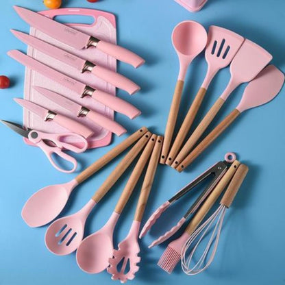19pc Silicone Kitchen Set