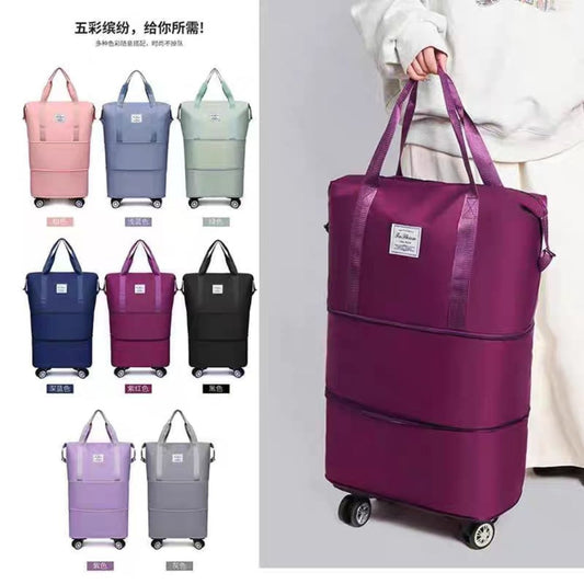 Foldable Duffle Bag With Wheels