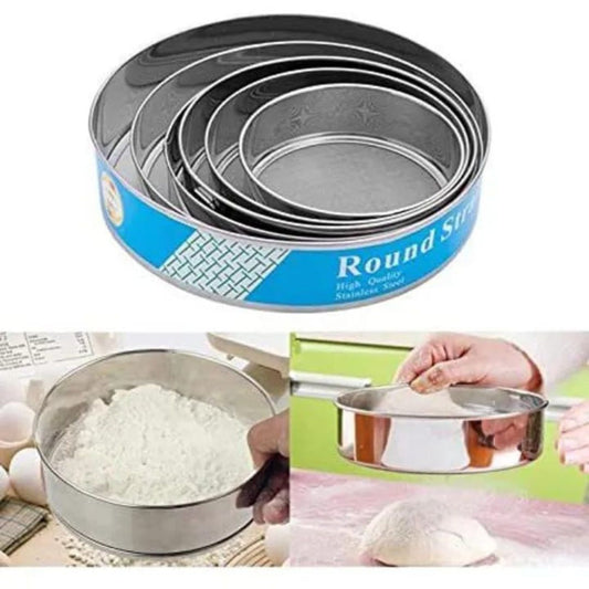 6pc Stainless Steel Sifts