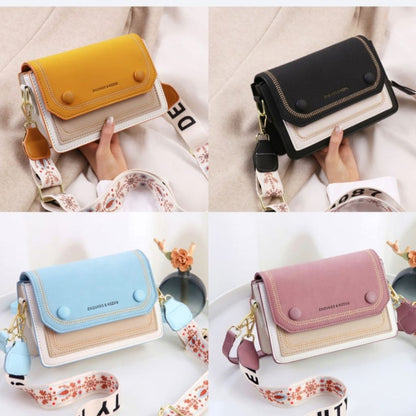 2 Tone Crossbody Sling Bag