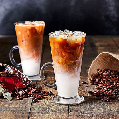 6pc Long Latte Cups 300ml