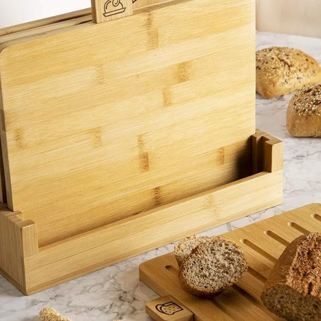 4pc Bamboo Chopping Board