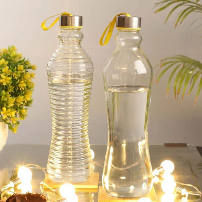 Danny Home Glass Textured Bottle 500ml