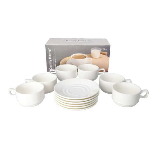 Danny Home 12pc Cup And Saucer 220ml