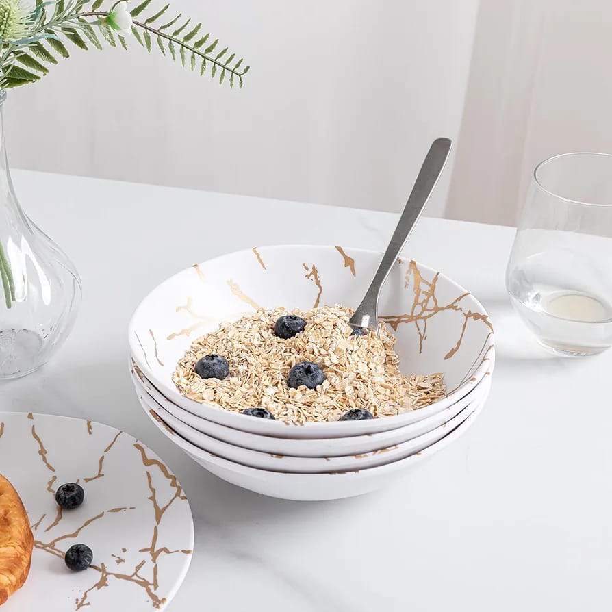 Luminarc 19pc Agorar Gold Dinner Set