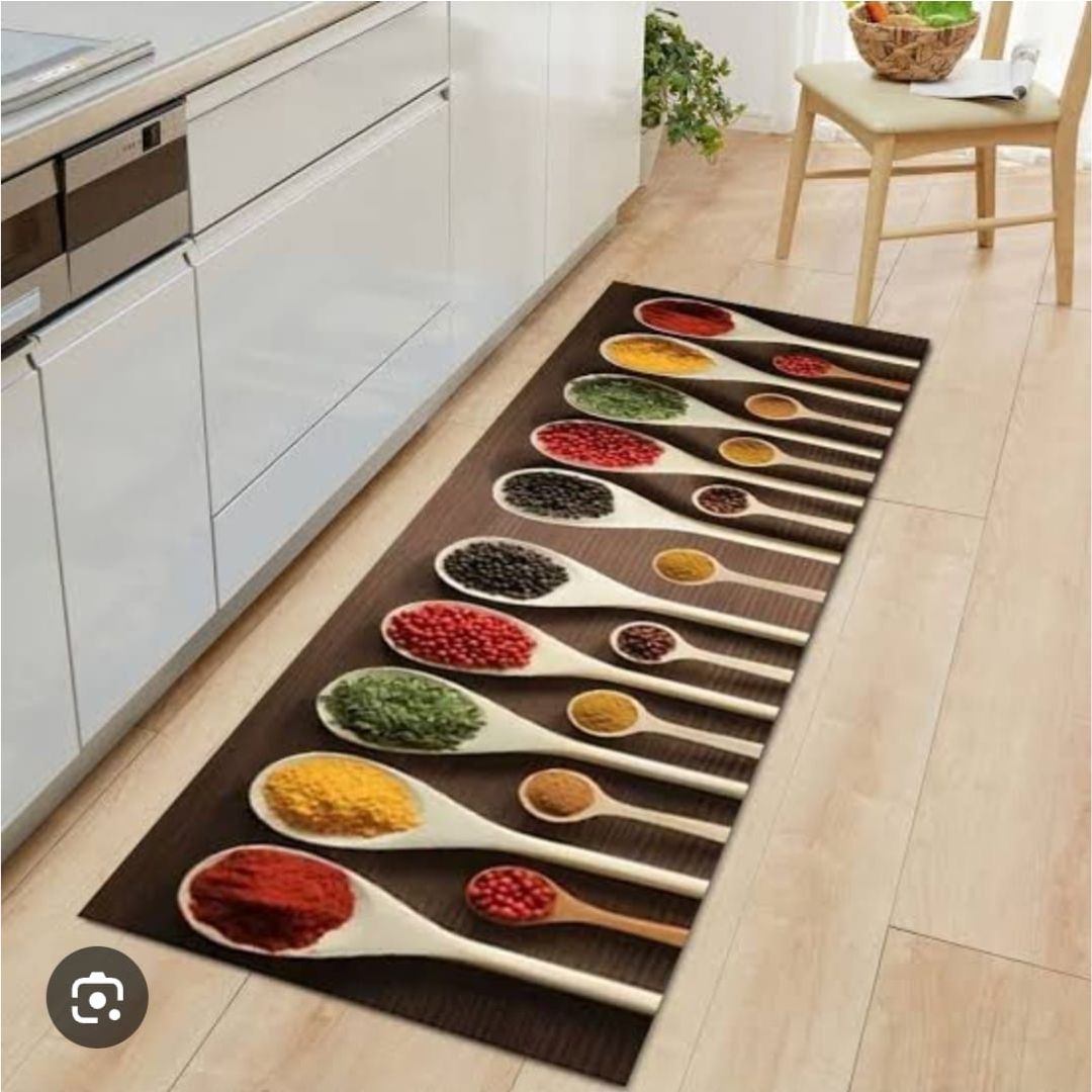 2pc Rubber Kitchen Mat