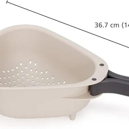 Strainer With Collapsible Handle