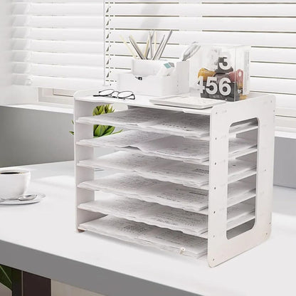 Wooden Document Organizer