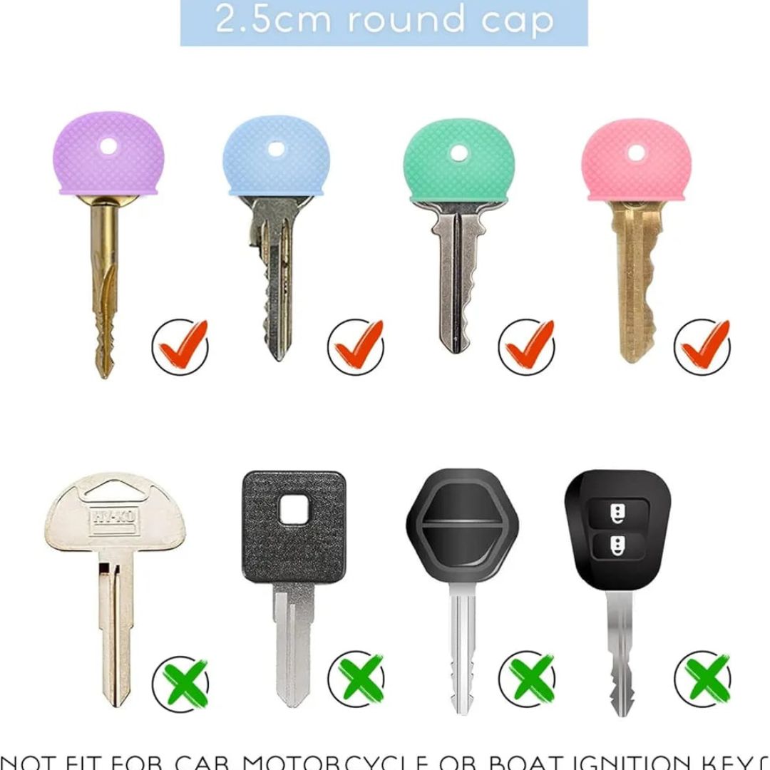 8pc Key Cover
