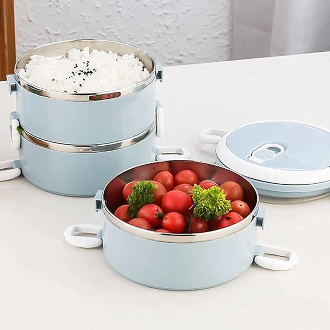 Stainless Steel Food Flask 4 layer