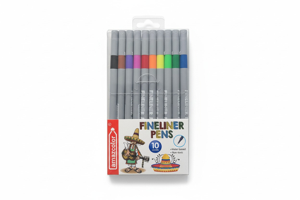 10pc Fineliner Pens