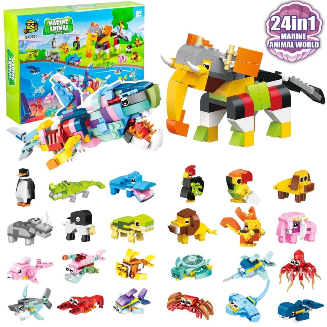 24 In 1 Mini Building Blocks