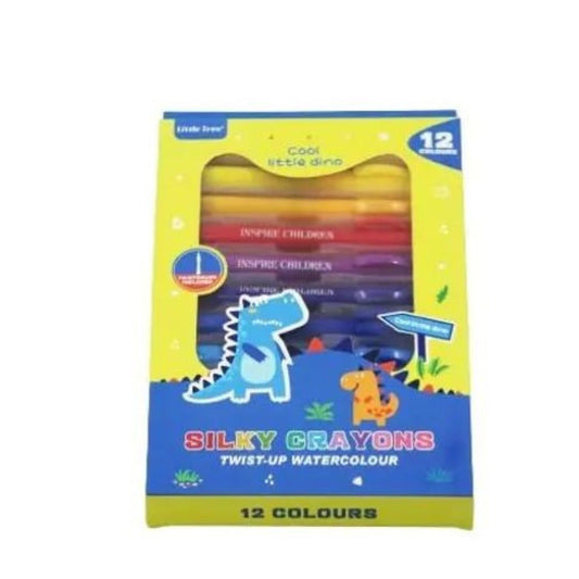 12pc Silky Crayons