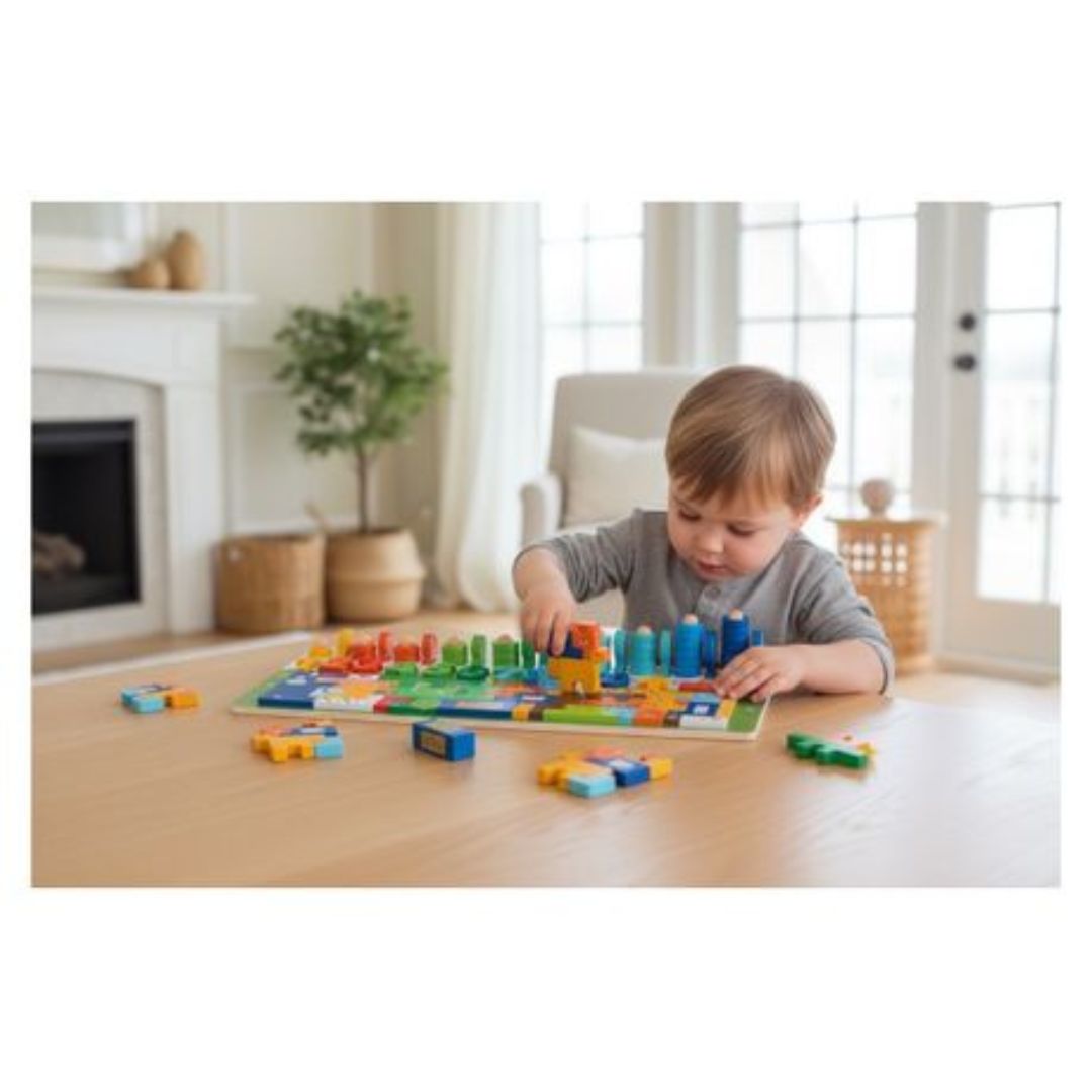 Danny Home Wooden Geometric Logarithmic Board