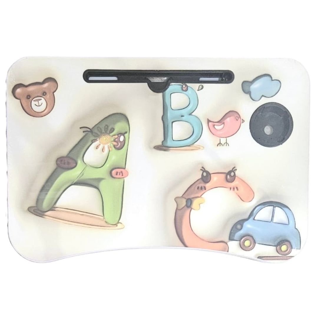 Kids Wooden Laptop Table