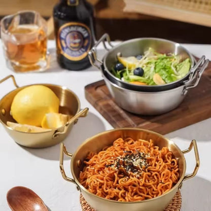 Stainless Steel Korean Dishing Bowl