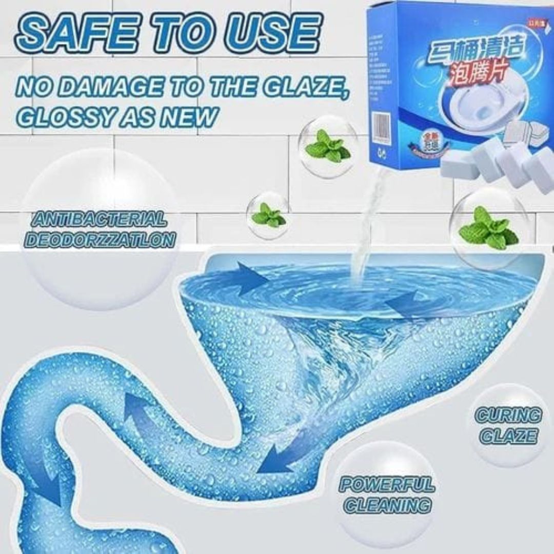 10pc Toilet Cleaning Tablet 20g