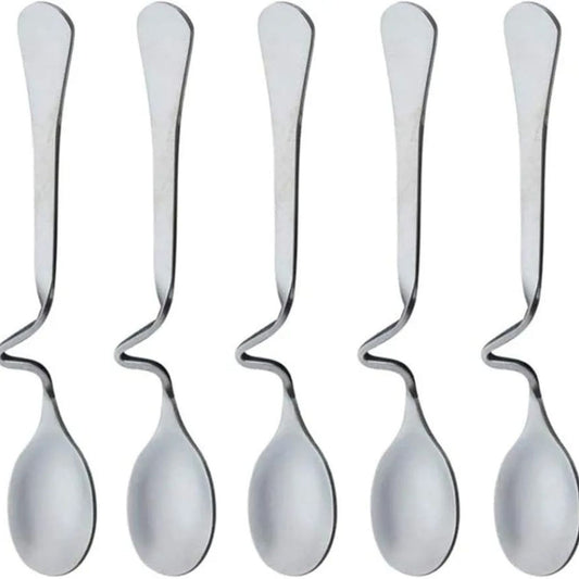 6pc Wavy Teaspoon