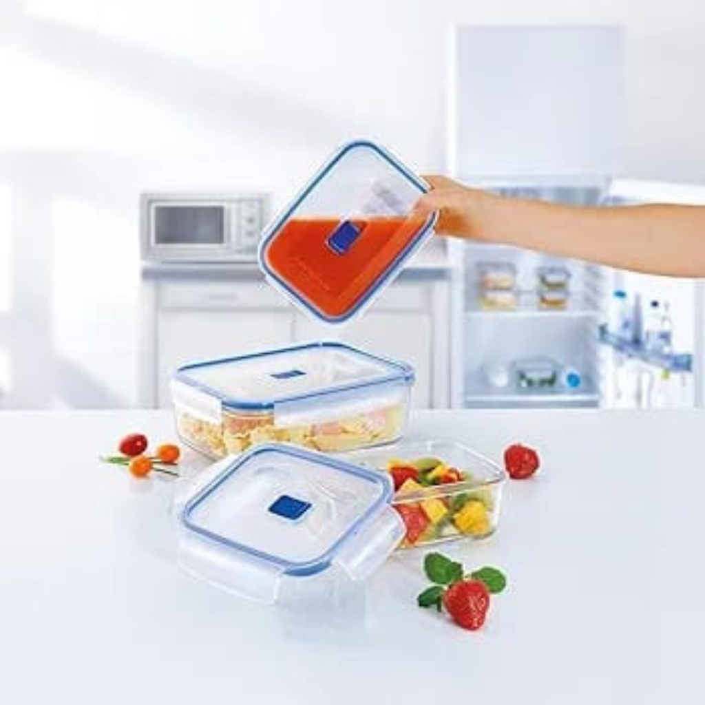 Luminarc Glass PureBox With Clip Lid