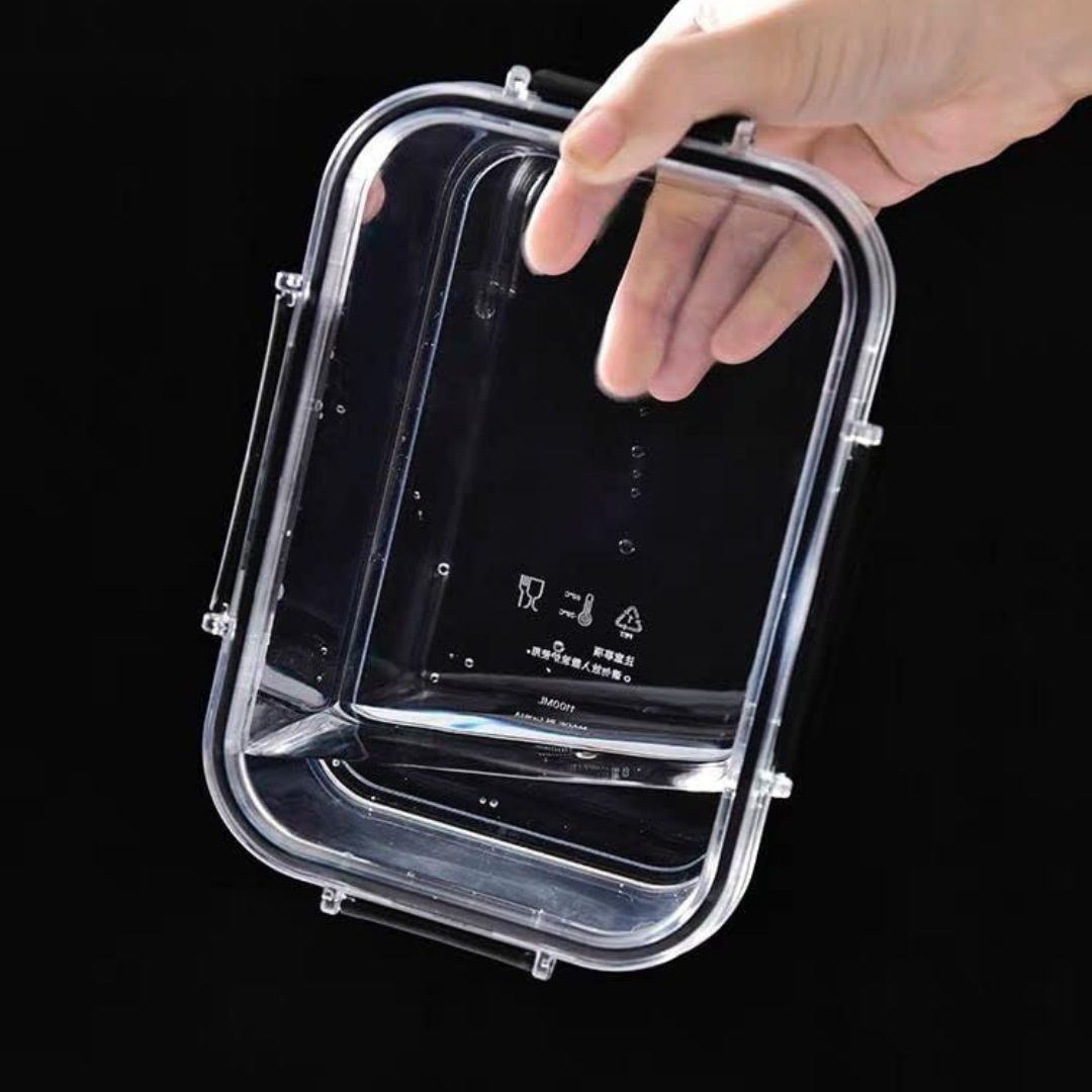 3pc Acrylic Fridge Storage with Dividers