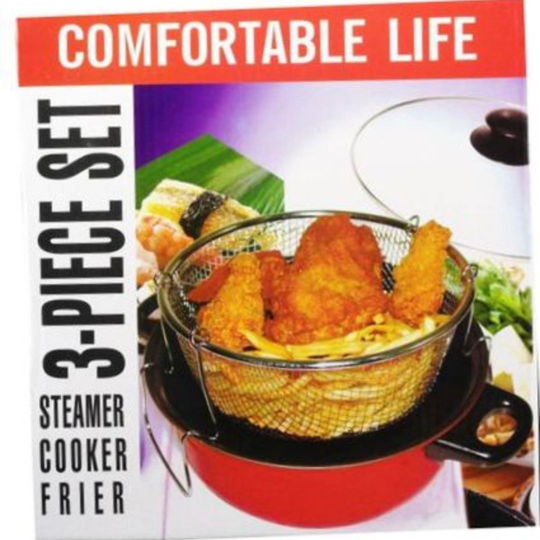 Strainer Pot Red- 26cm