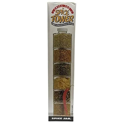 Acrylic 6pc Spice Tower