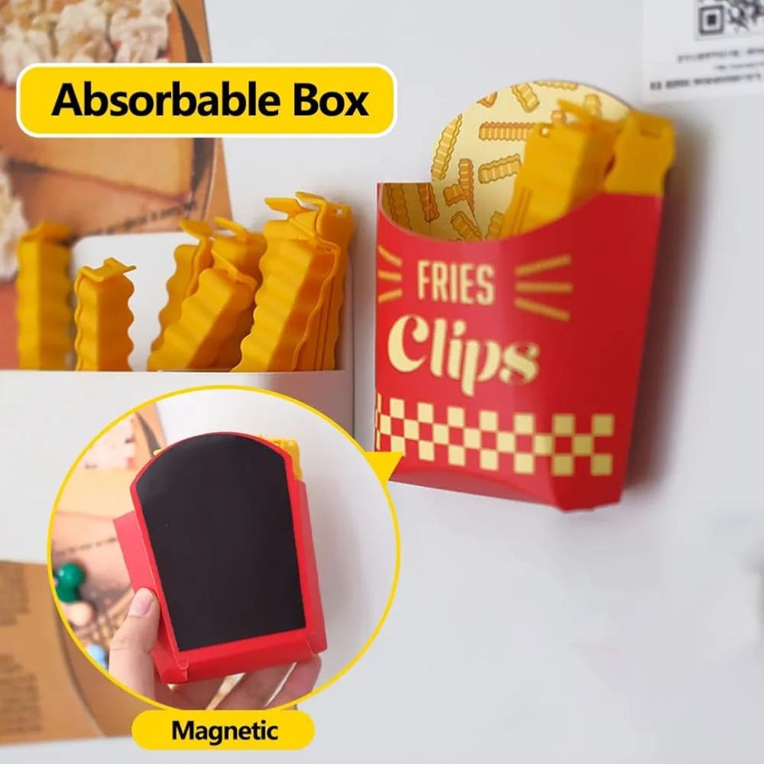 Fries Shaped Bag Clips