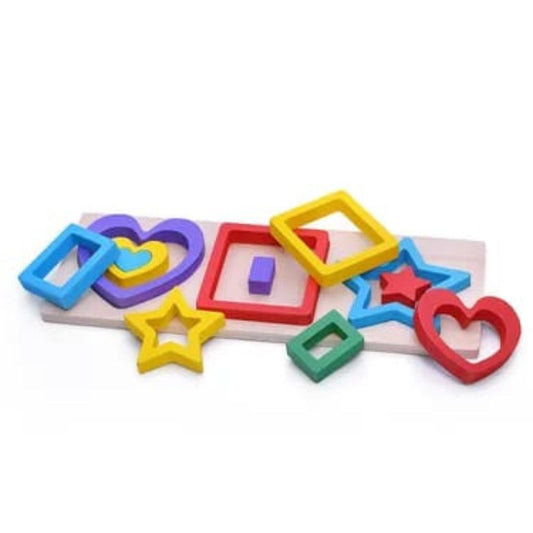 3D Shape Layer Puzzle