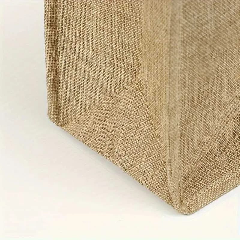 Plain Jute Bag 33x30x15cm