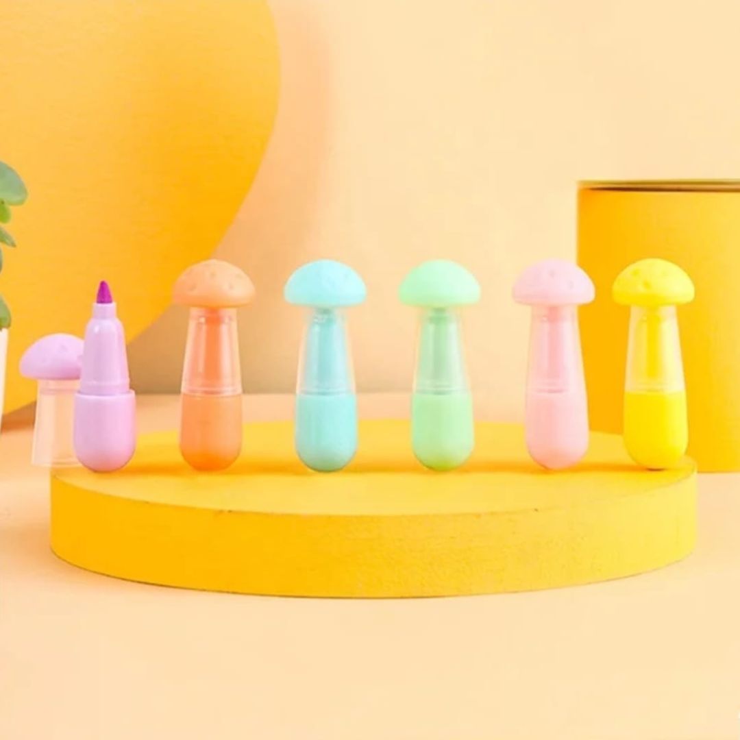 6pc Mushroom Highlighter