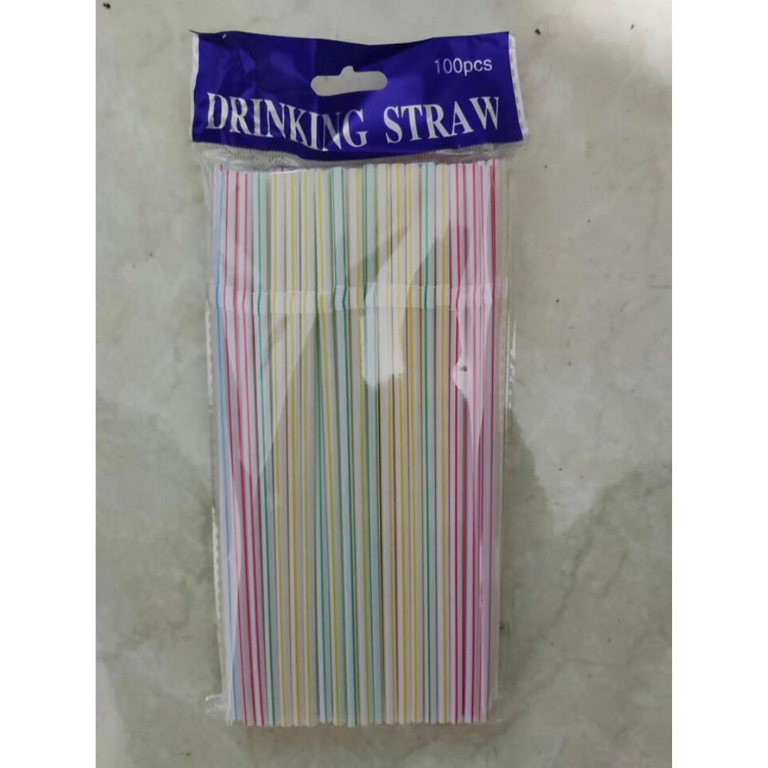 100pc Disposable Straws